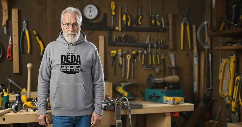 Pánská mikina můj děda